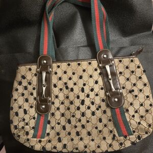 Stylish Beige and Brown Women's Bag